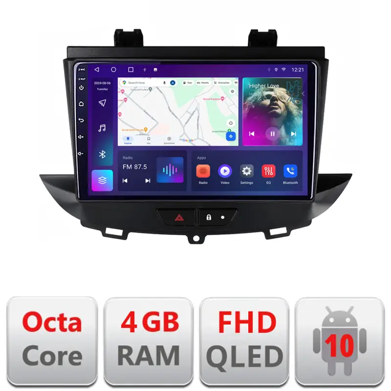 Preț mic Navigație Opel Grandland X și Crossland X 2016-2020 Android QLED 4GB+64GB