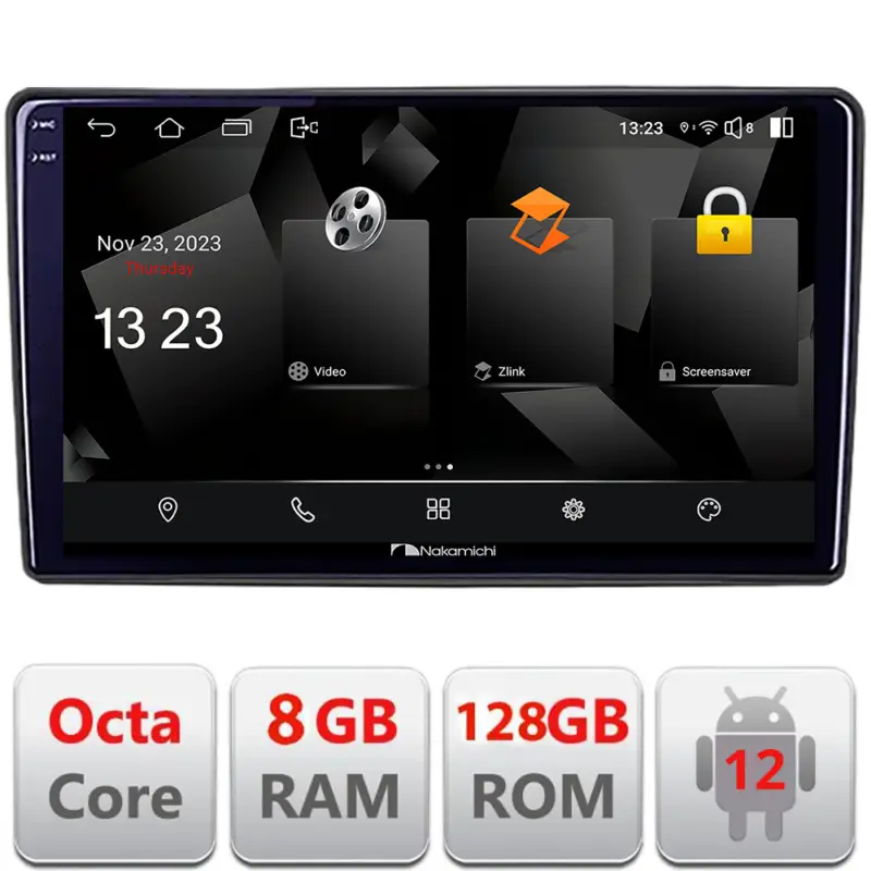 Noutate Navigatie Alfa Romeo 159 2005-2011 Nakamichi NAM5960PRO 8GB+128GB Android 12
