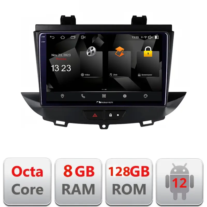 Navigatie Opel Grandland X si Crossland X 2016-2020 Nakamichi 8GB+128GB Ofertă specială
