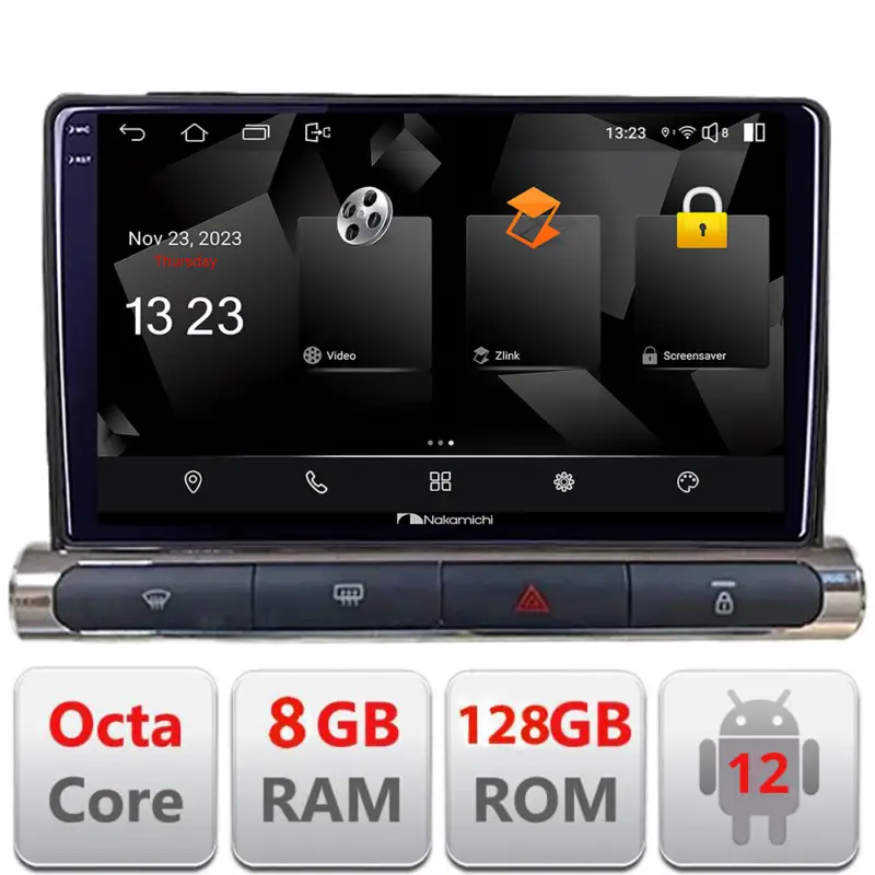 Cel mai vândut Navigatie Citroen C3 2017-2024 cu ecran OEM, 8GB RAM, 128GB, CarPlay