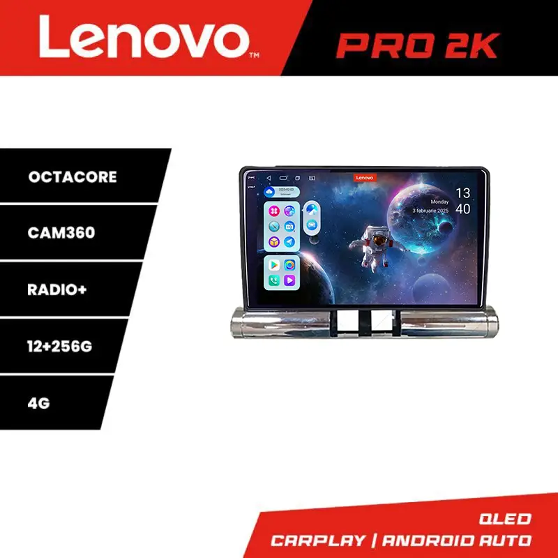 Disponibil imediat Navigatie Citroen C3 2017-2024 Lenovo QLED 2K Octa Core 12+256