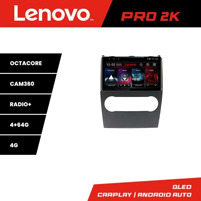Navigație Mercedes Clasa A W169 2004-2012 Lenovo 2K QLED 4GB+64GB Lichidare de stoc