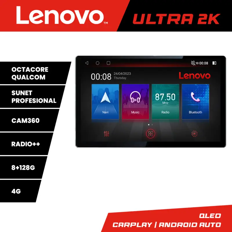 Navigație Alfa Romeo 159 2005-2011 QLED 2K, Octa Core, 8+128GB, 4G Doar azi