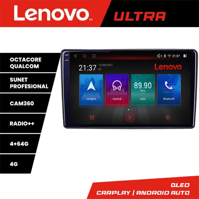 Ofertă exclusivă Navigație Alfa Romeo 159 2005-2011 QLED 4GB+64GB 4G CarPlay Android Auto