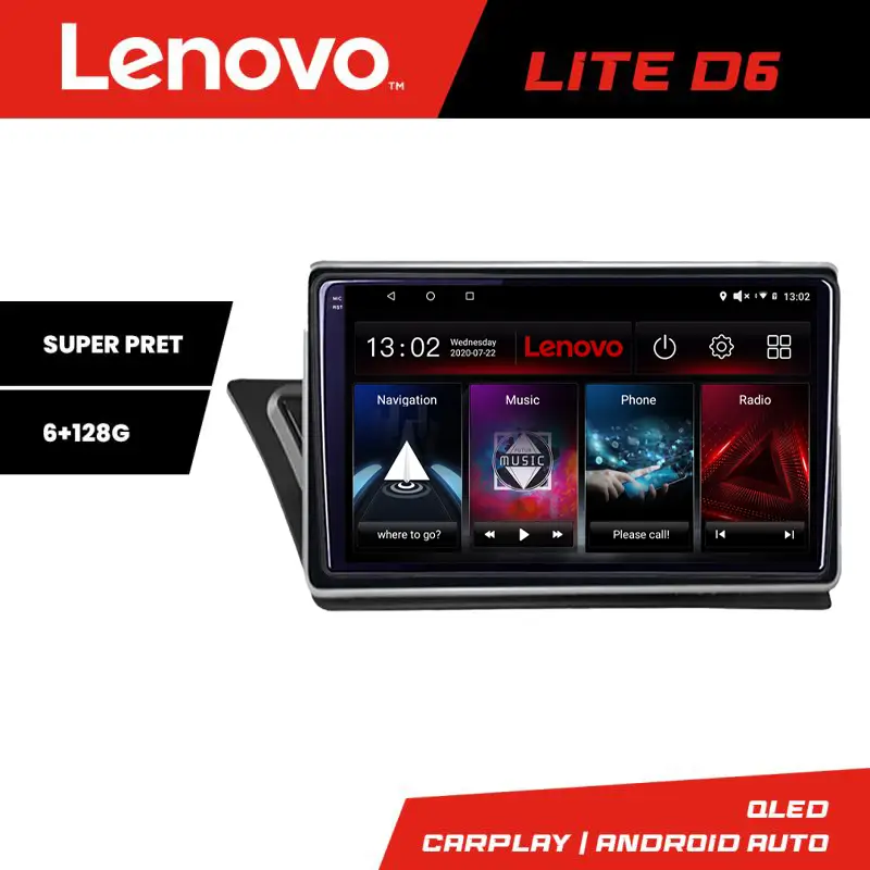 Navigație dedicată Audi Q5 MMI 3G Low/High Lenovo QLED 6+128GB Android Doar azi