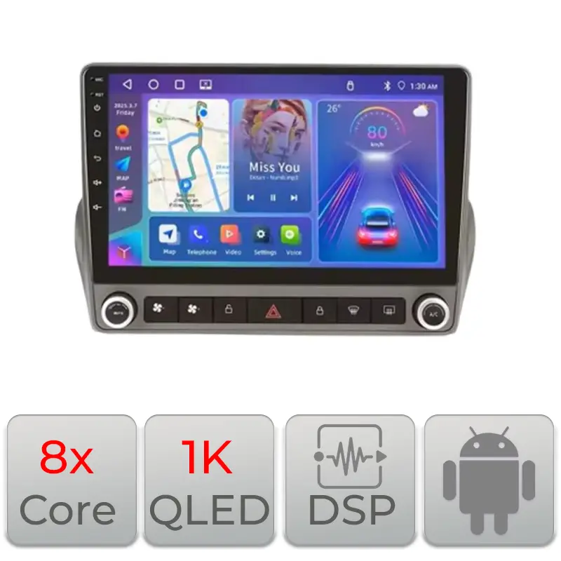 Navigație Android Chevrolet Camaro 2008-2015, QLED 12.3 inch, 4GB+64GB Ofertă limitată