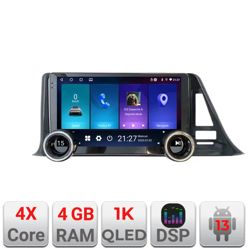 Navigatie Toyota C-HR Android 13, 10.5 inch, 4GB RAM, 64GB, GPS Ofertă specială