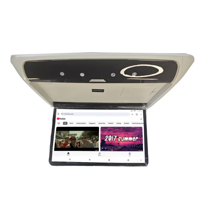 Livrare expres Monitor plafon auto 15.6 inch Full HD cu ecran tactil, Android, 4G si WiFi