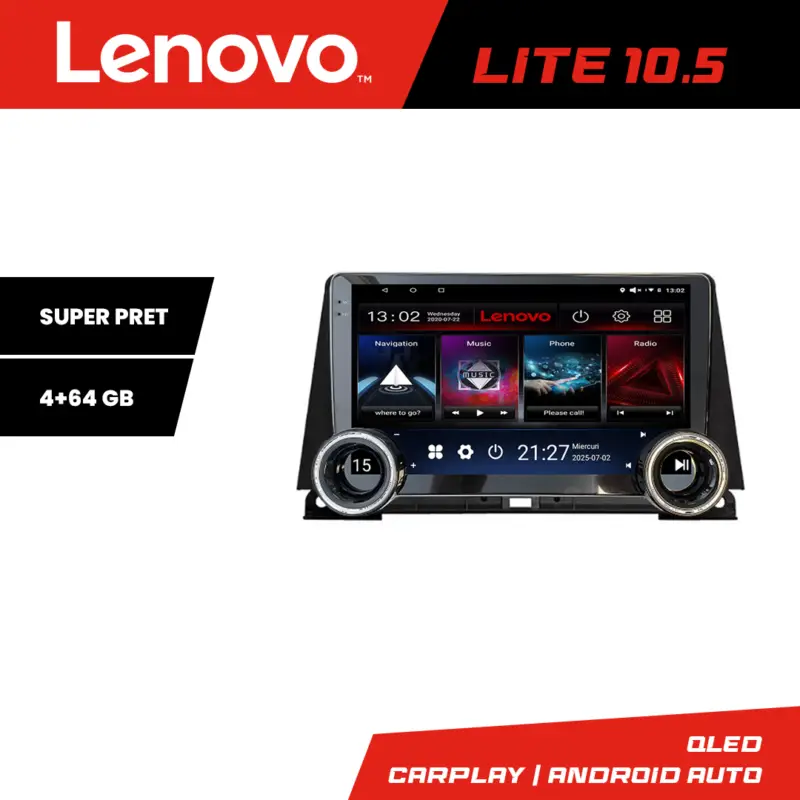 Reducere de preț Navigație Lexus NX 2011-2018 High Lenovo 10.5 inch 4+64GB CarPlay