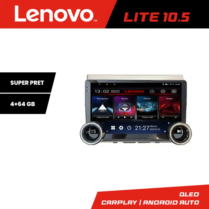 Cumpără online Navigație Toyota Verso 2004-2009 Lenovo 10.5 inch 4GB+64GB Android