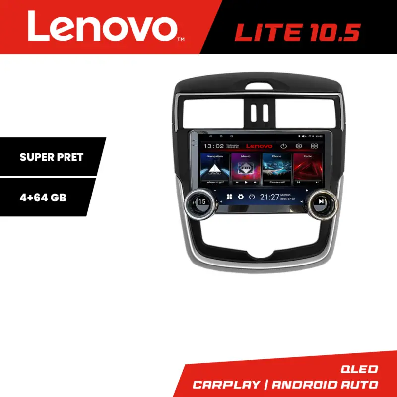 Navigație Android Nissan Pulsar 2014-2018 Lenovo 10.5 inch 4GB+64GB Cumpără online