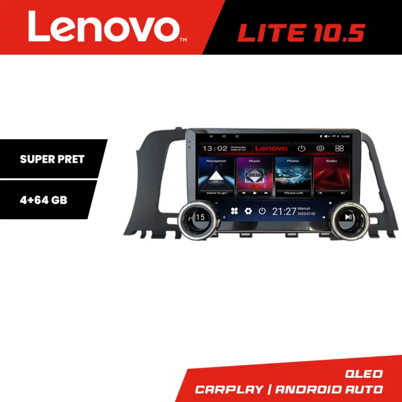 Calitate înaltă Navigație Android Nissan Murano Z51 2007-2013 Lenovo 10.5 inch 4+64GB