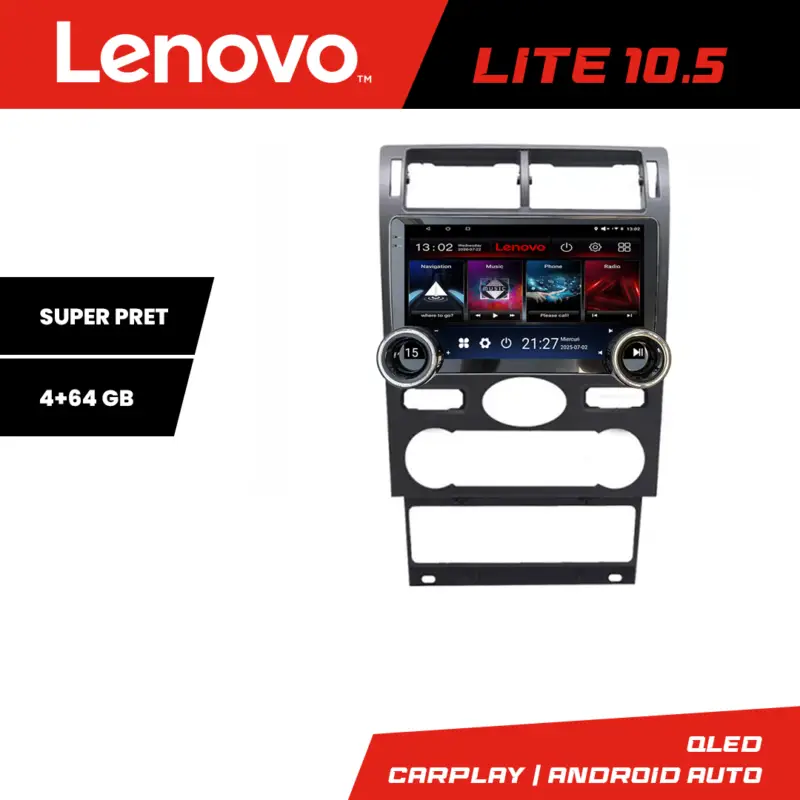 Comandă acum Navigație Android Ford Mondeo 2004-2007 Lenovo 10.5 inch 4+64 GB