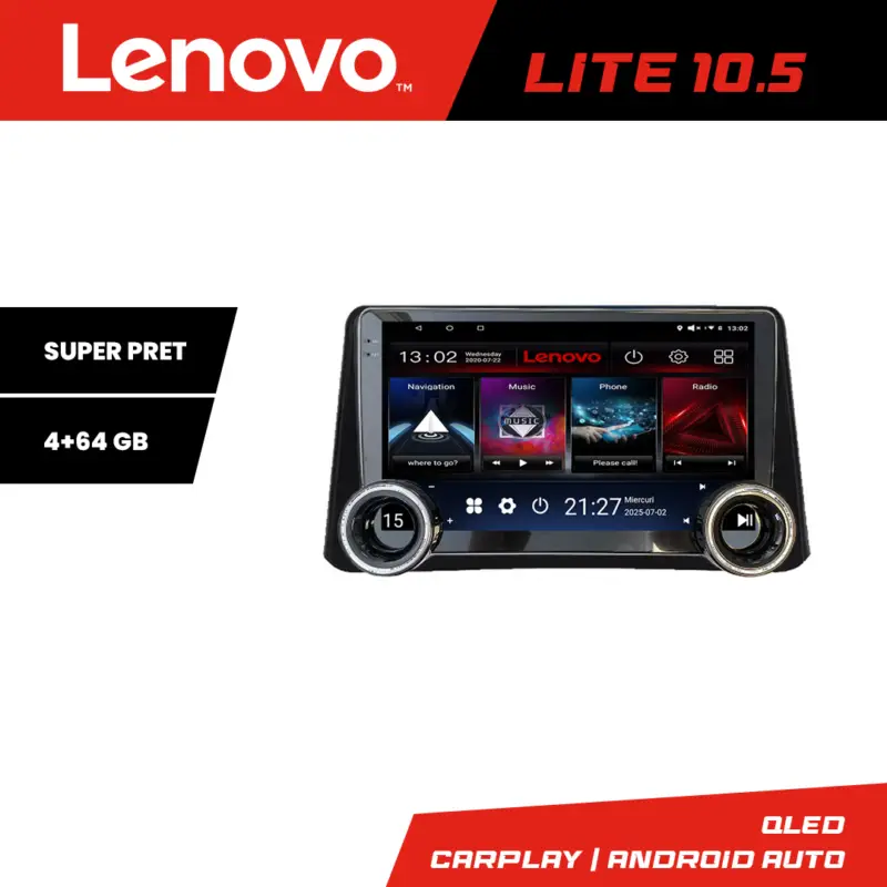 Reducere extra Navigație Opel Mokka 2012-2016 Lenovo Lite 10.5, 4GB+64GB, Android