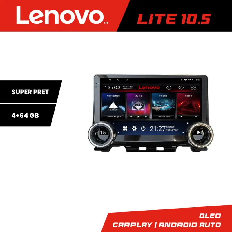Navigație Suzuki Jimny 2018+ Lenovo Lite 10.5, Android, 4+64GB, 8 Core Livrare gratuită