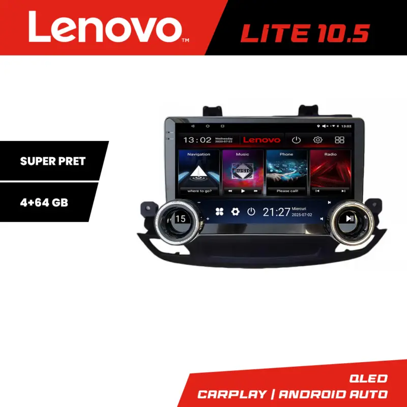 Navigatie Opel Insignia 2018+ Lenovo Lite 10.5, 8 Core, 4GB+64GB Reducere extra