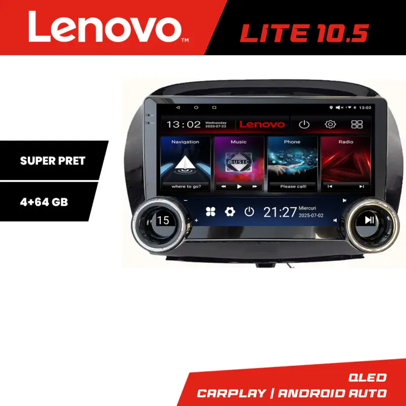 Ultima șansă Navigatie dedicata Honda FR-V 2004-2009 Lenovo 10.5 inch 4+64 GB Android