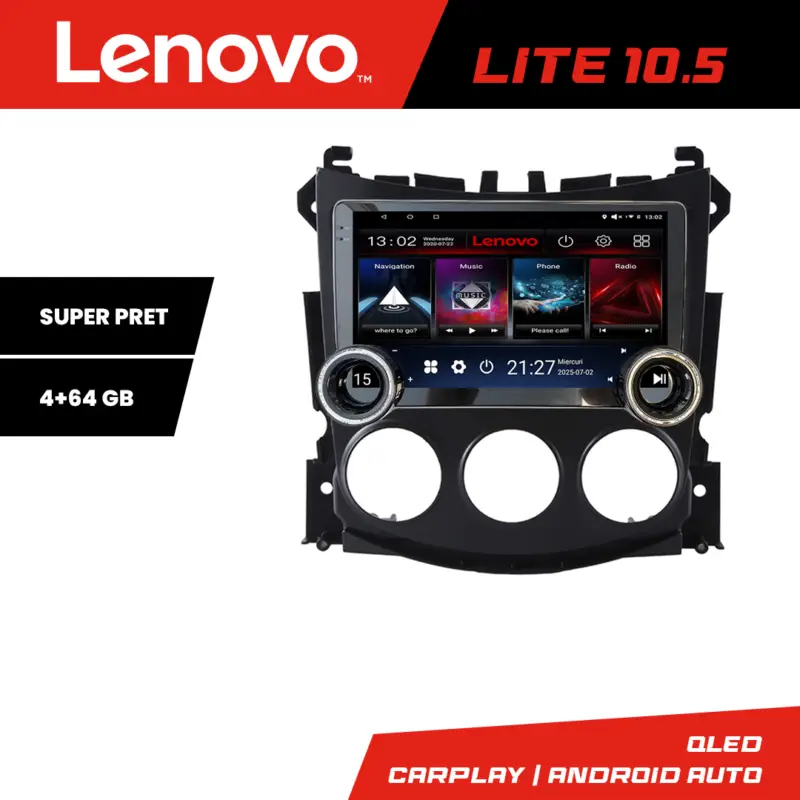Livrare rapidă Navigatie Android Nissan 370Z 2008-2012 Lenovo 10.5 inch 4GB+64GB