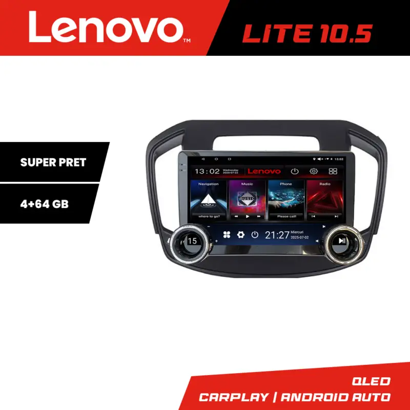 Livrare gratuită Navigație Opel Insignia 2014-2016 Lenovo Lite 10.5, 4+64GB, Android