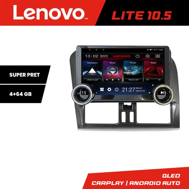 Cel mai vândut Navigatie dedicata Volvo XC60 2014-2018 Android 10.5 inch 4+64 GB