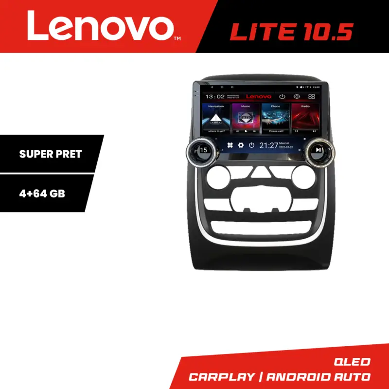 Cumpărături sigure Navigație Dodge Durango 2014-2020 Lenovo 10.5 inch 4+64GB Android GPS
