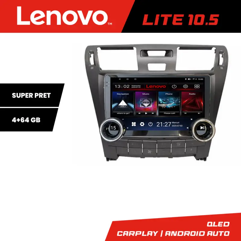 Navigație Lexus LS 2006-2010 Lenovo 10.5 inch 4+64GB Android GPS Chilipir