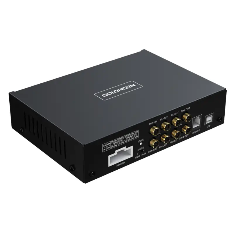 Amplificator auto cu DSP Goldhorn DSPA 206, 6 canale, Bluetooth Ofertă