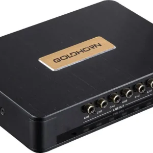 Preț redus Amplificator auto cu DSP Goldhorn DSPA 406 Bluetooth, 6 canale, 260W max