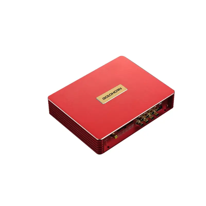 Cel mai bun preț Amplificator auto Goldhorn P2 DSPA PRO cu DSP, BT și 16 canale