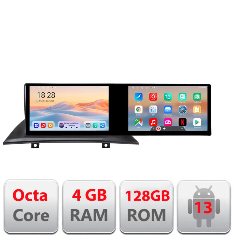 Navigatie Android BMW X3 E83 2004-2012 Edotec 10.5 inch 4GB+128GB Preț promoțional