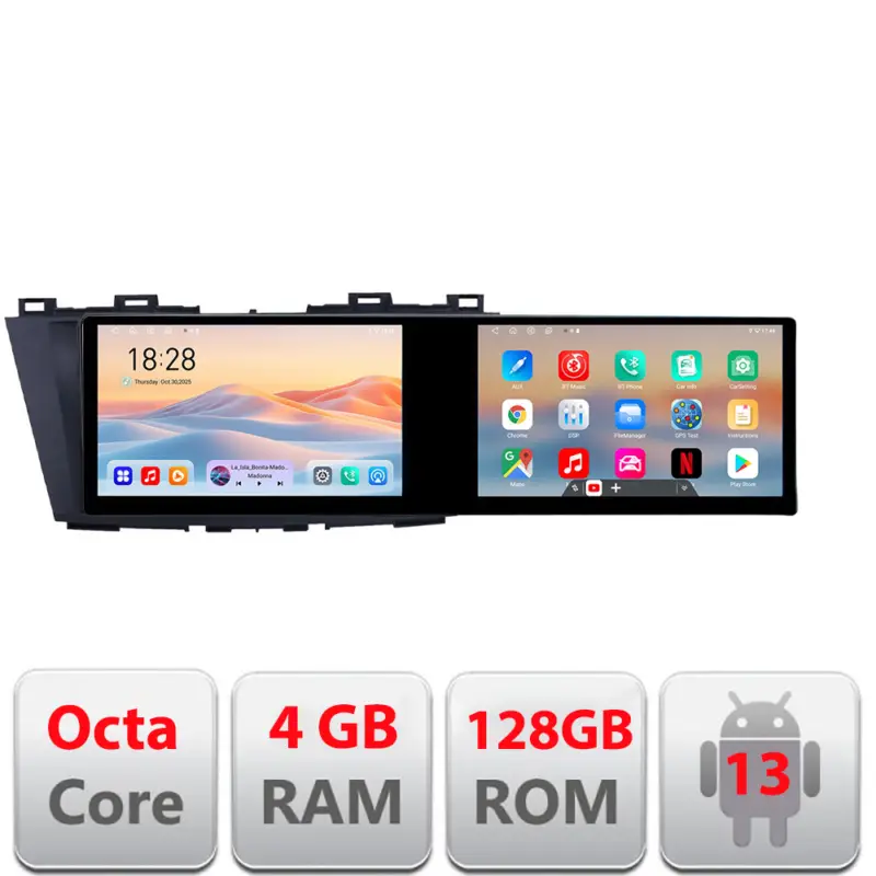 Navigatie Mazda 5 2010+ Edotec 21.6 inch, 4GB RAM, 128GB, Android Reduceri