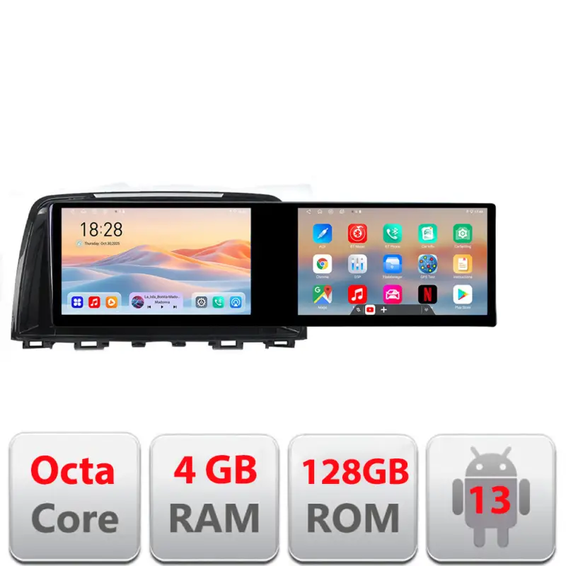 Livrare expres Navigație Android Mazda 6 2013-2017 Edotec 10.5 inch 4GB+128GB