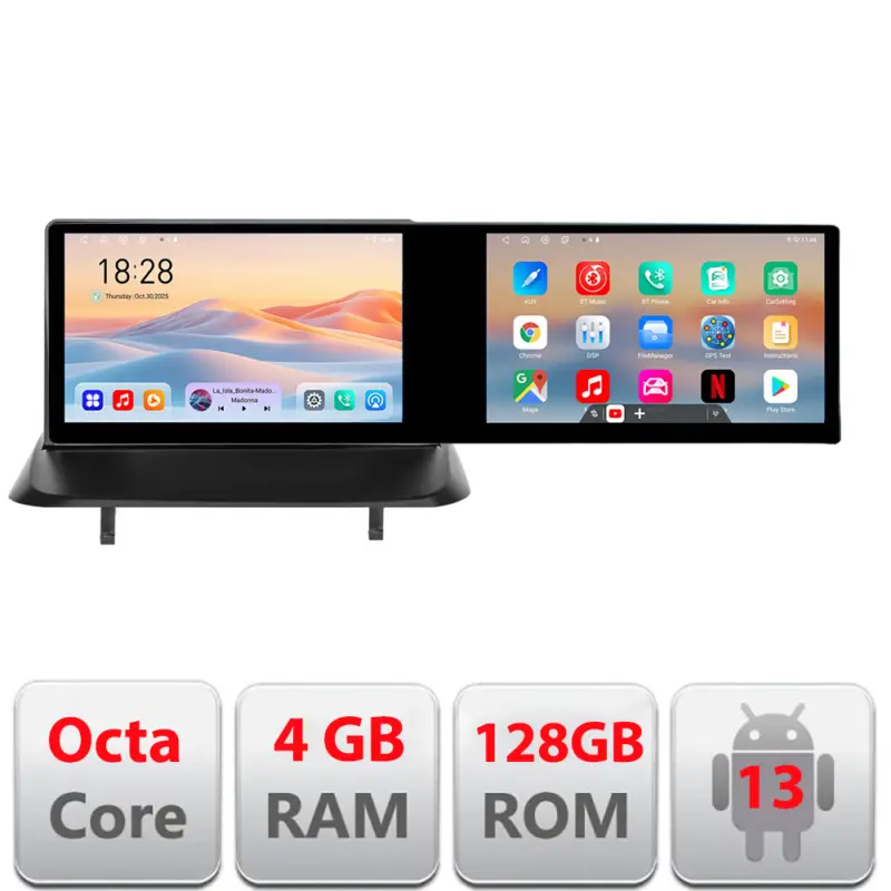 Navigatie Android Peugeot 3008 5008 Edotec 10.5 inch 4GB+128GB Vezi acum