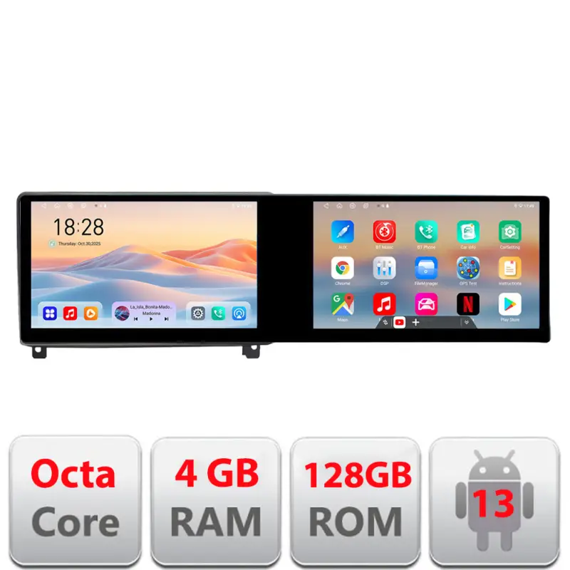 Navigație Peugeot 407 2004-2011 Edotec 10.5 inch Android 4GB+128GB Plată securizată
