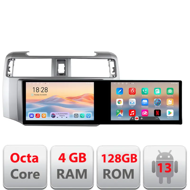 Reduceri Navigație Toyota 4Runner 2009-2019 Edotec 21.6 inch Android 4GB+128GB