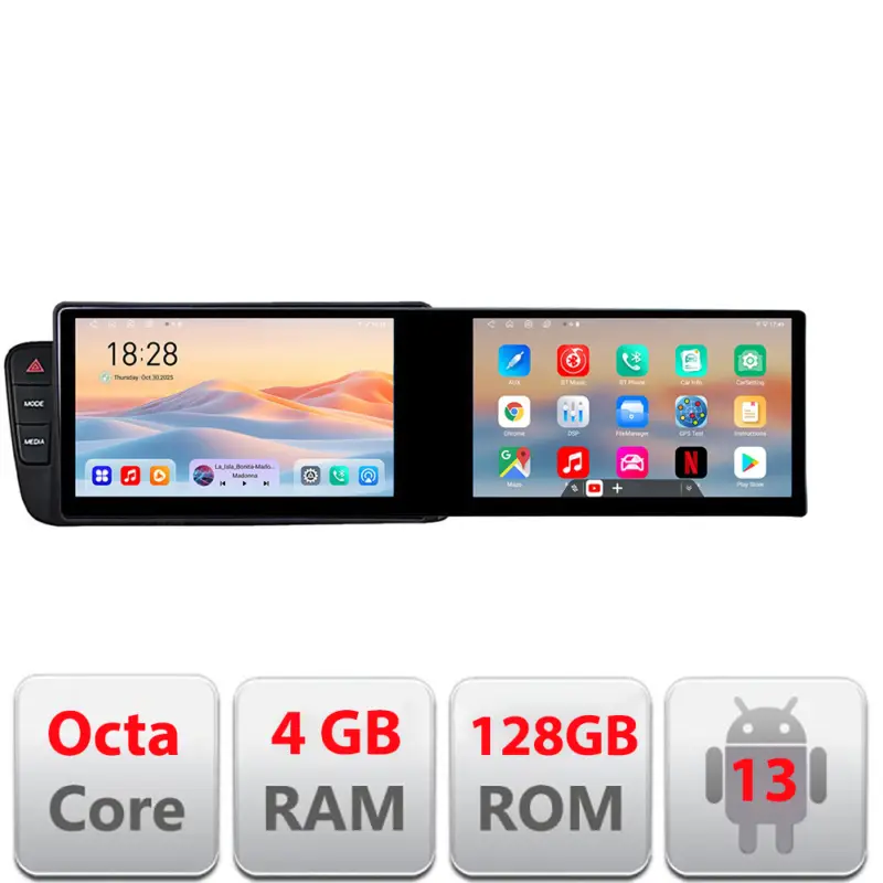 Plată securizată Navigatie Audi A4 B8 2008-2016 Android 21.6 inch, 4GB RAM, 128GB