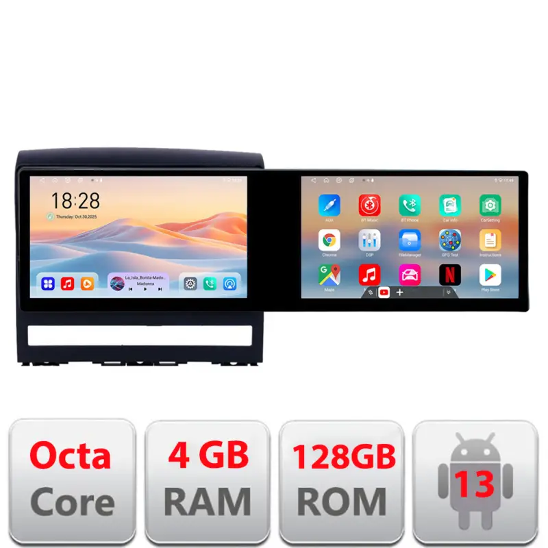 Navigație Fiat Albea 2009-2014 cu Android 13, 4GB RAM, 128GB și ecran 21.6 inch Ofertă