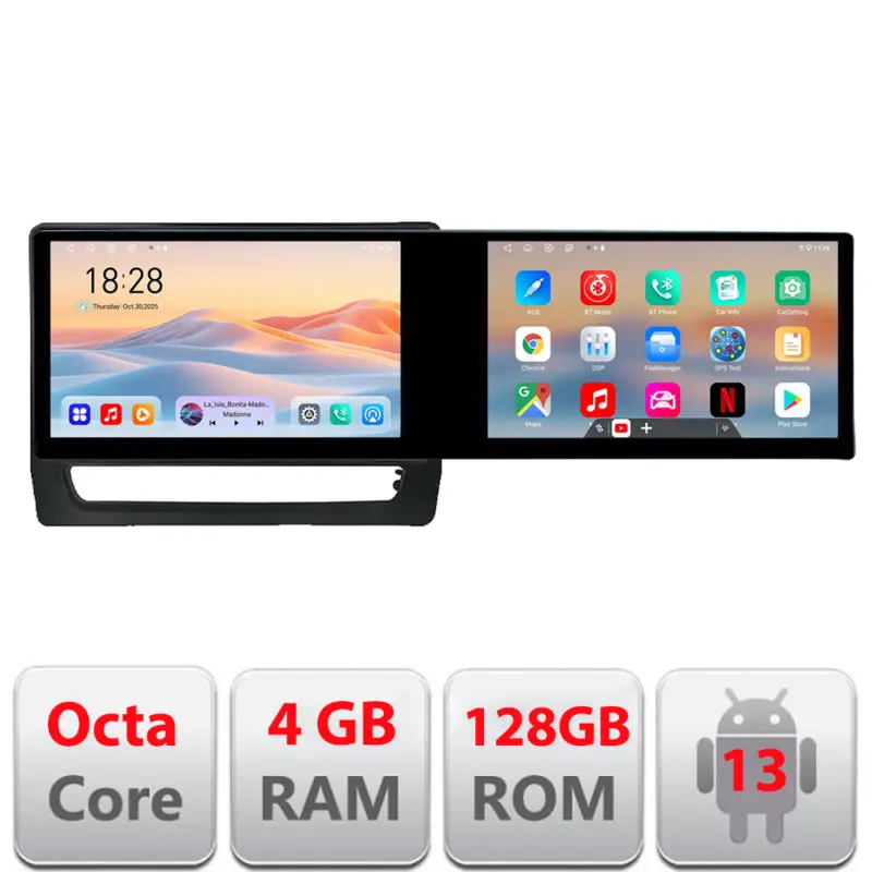 Expediere rapidă Navigație Mitsubishi ASX 2020 cu 2 ecrane 21.6 inch, Android, 4GB+128GB