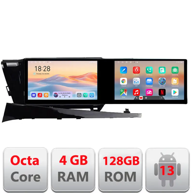 Mai ieftin Navigație Toyota Camry 2017-2021 cu 2 ecrane 21.6 inch, Android, 4GB+128GB