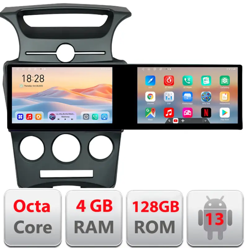 Navigație Android Kia Carens 2006-2012, 2 ecrane, 4GB RAM, 128GB Reduceri