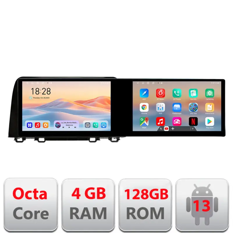 Navigație Honda CR-V 2016-2022 Edotec, 2 ecrane 21.6 inch, 4GB+128GB Reducere