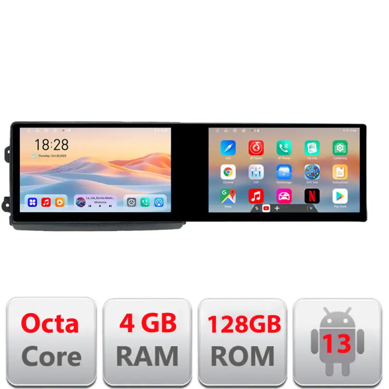 Vezi acum Navigatie Fiat Ducato 2021+ Edotec 10.5 inch, 8 Core, 4GB RAM, 128GB