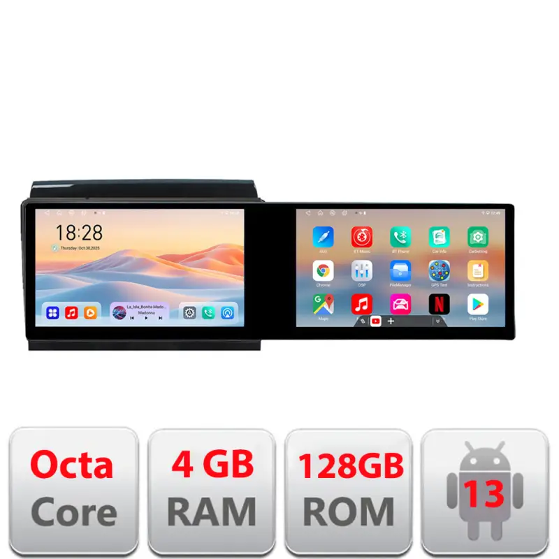 Noutate Navigatie Android Fiat Ducato, Citroen Jumper, Peugeot Expert 2006-2018 4GB RAM 128GB