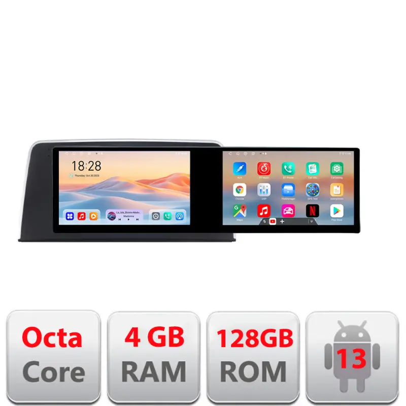 Navigație BMW Seria 3 F30/F36 10.5 inch Android 4GB+128GB WiFi GPS Ofertă
