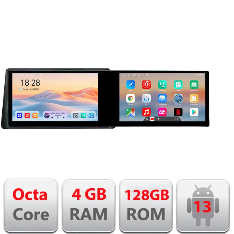 Navigatie Android Ford Focus 4 / Kuga 2018-2023, 21.6 inch, 4+128 GB Mai ieftin