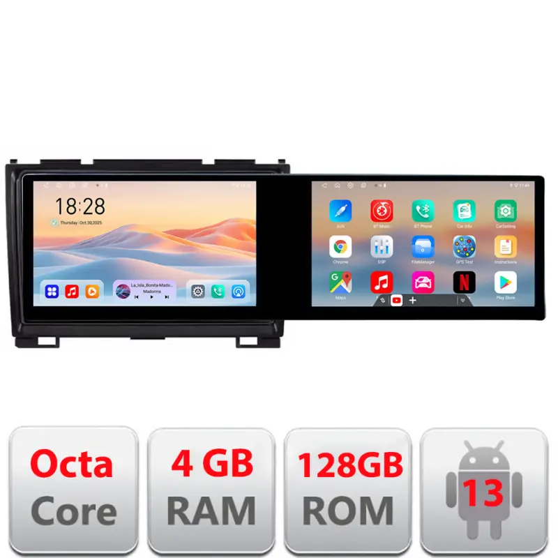 Preț redus Navigatie Android Hummer H2 2008-2009, 21.6 inch, 4GB+128GB