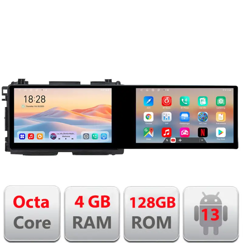Cumpără acum Navigație Honda HR-V 2013-2018 Edotec, 2 ecrane, 4GB RAM, 128GB