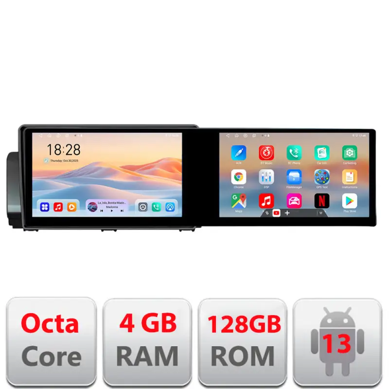 Livrare expres Navigatie Android Dacia Logan Sandero Jogger 2021+ 10.5 inch 4GB 128GB