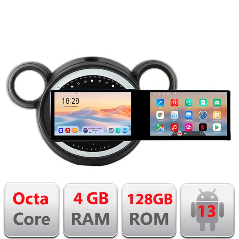 Navigație Android Mini Cooper 2011-2015 CIC, 10.5 inch, 4GB+128GB Promoție
