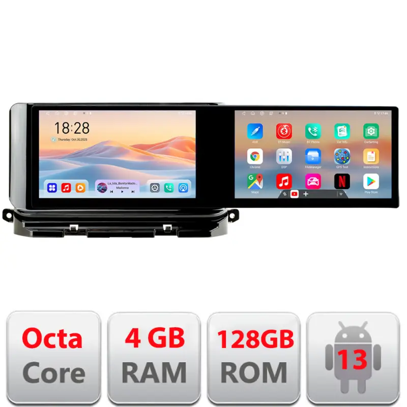 Reducere Navigatie Android Skoda Octavia 4 2020-2024, 21.6 inch, 4GB+128GB